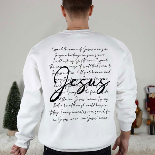 names of jesus sweatshirt