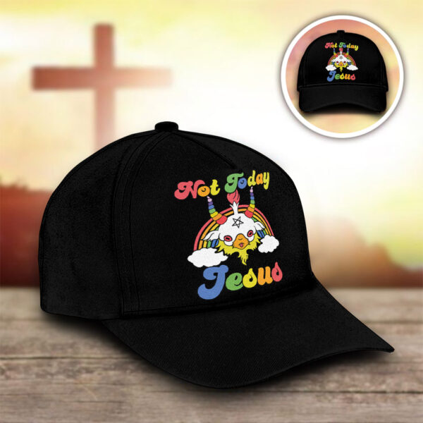 rainbow jesus hat