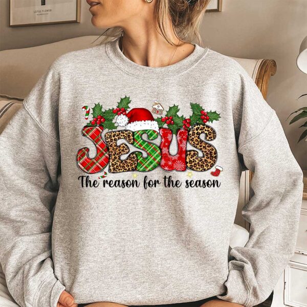 red jesus sweater