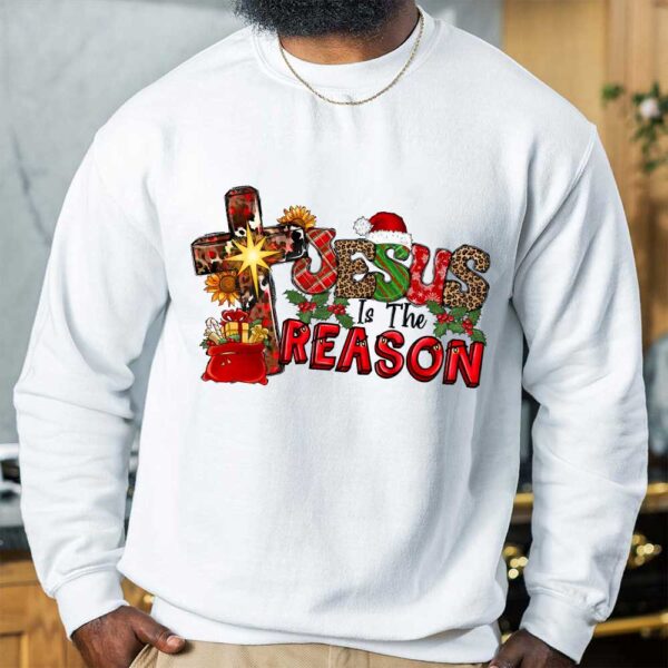 red jesus sweater