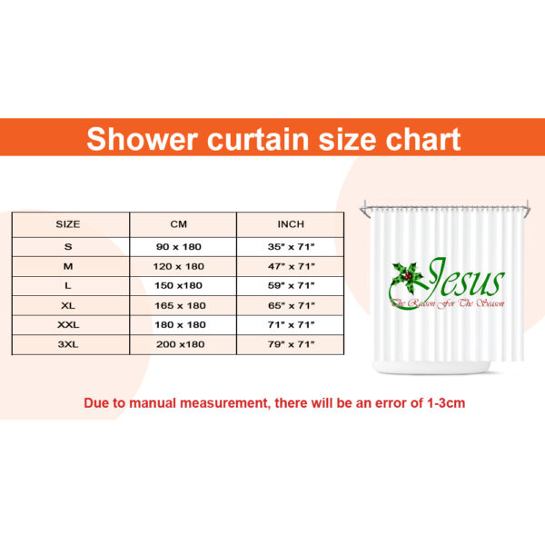 religious christmas shower curtains