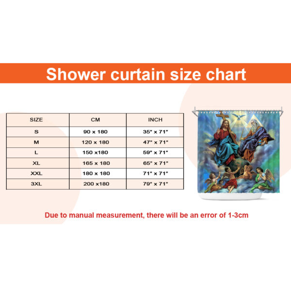 christmas scene shower curtains