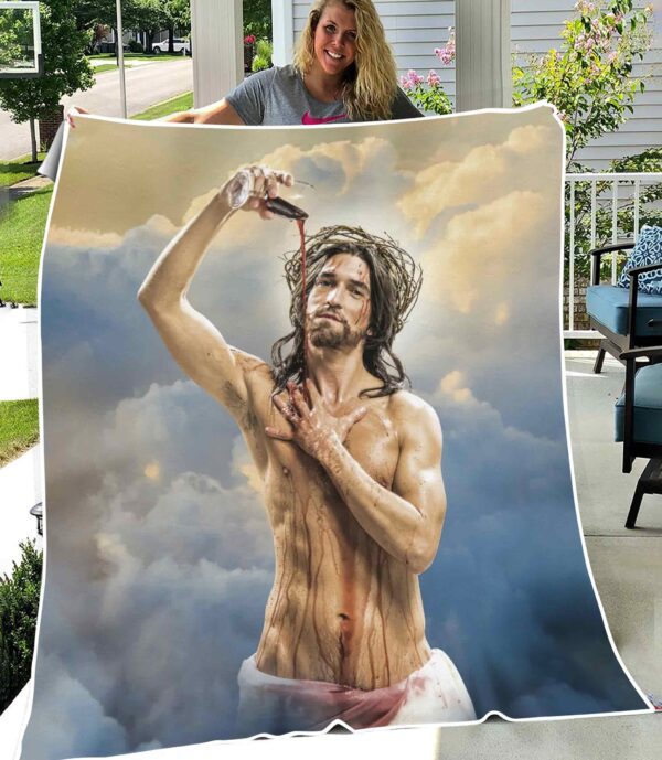 sexy jesus blanket