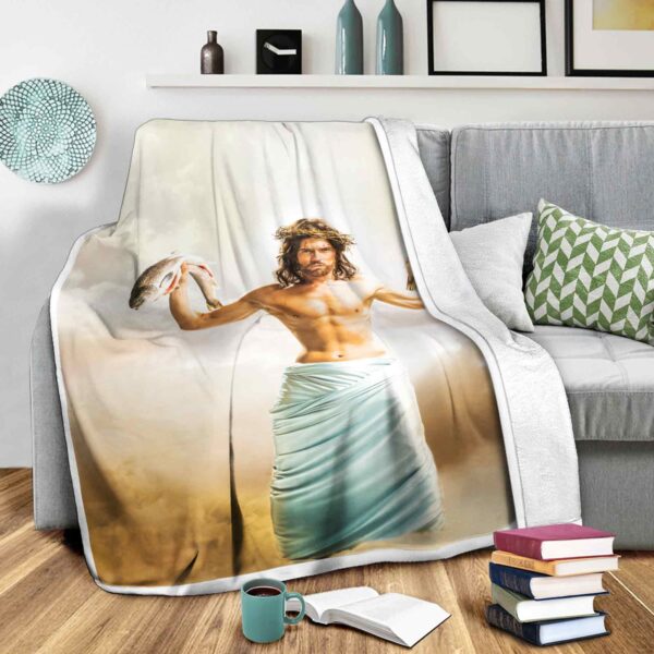 sexy jesus blanket