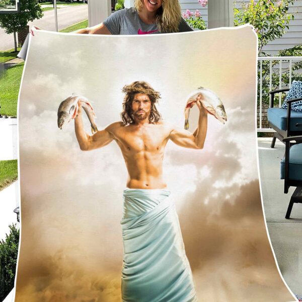 sexy jesus blanket