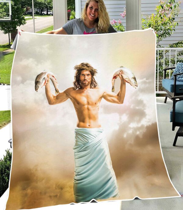 sexy jesus blanket