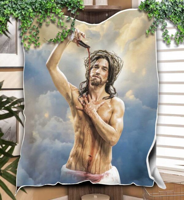 sexy jesus blanket