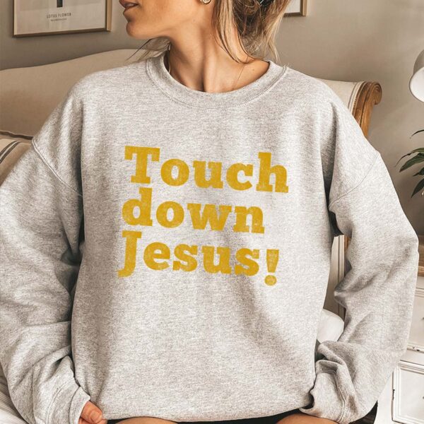 touchdown jesus sweater