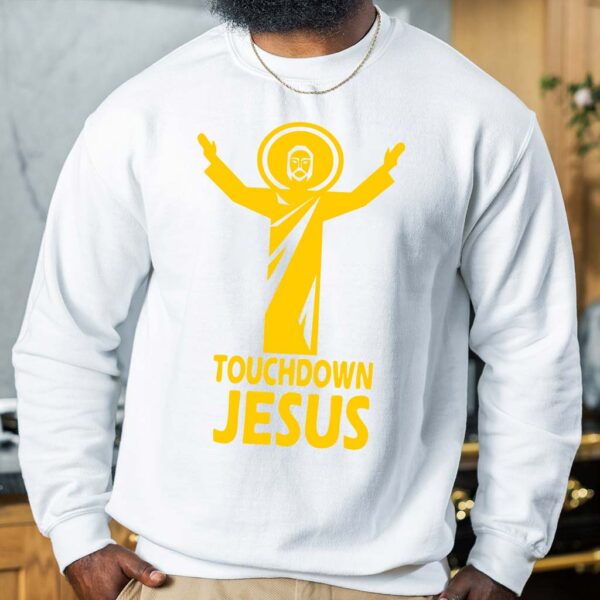 touchdown jesus sweater