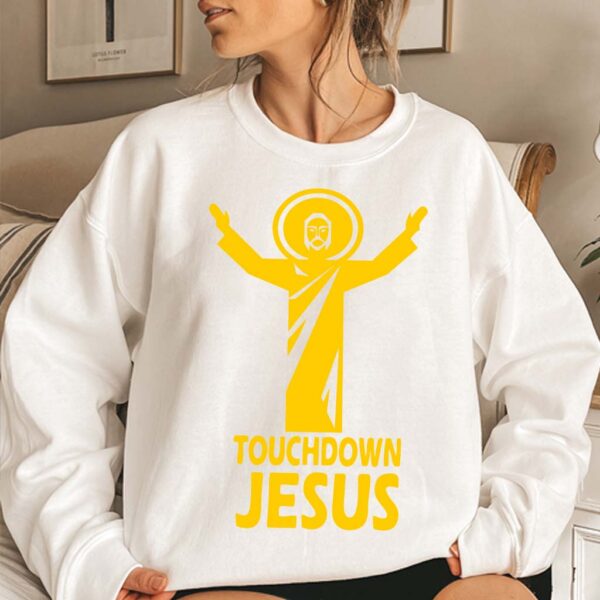 touchdown jesus clemson sweater