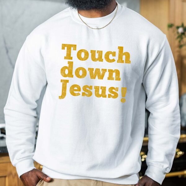 touchdown jesus clemson sweater