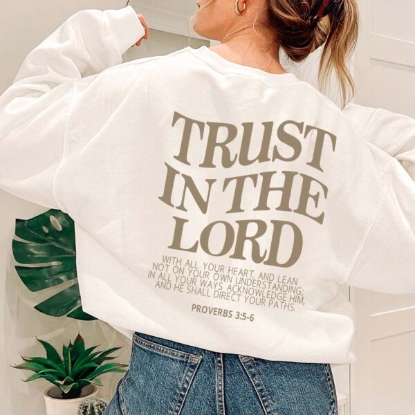 trust jesus sweatshirt