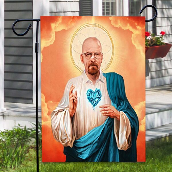 walter white jesus flag