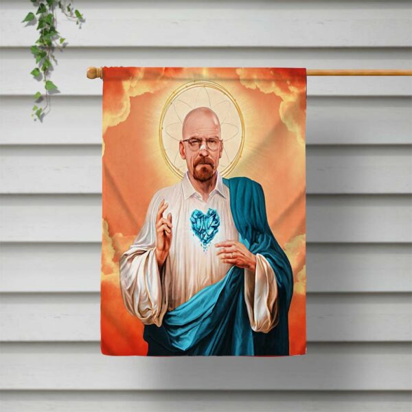 walter white jesus flag