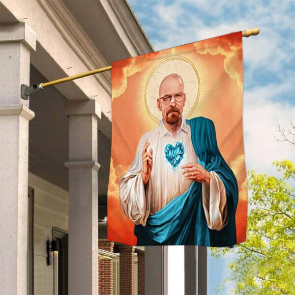 walter white jesus flag