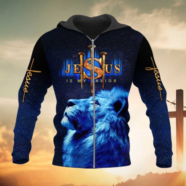 zip hoodie jesus is my savior go tome