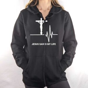 zip hoodie women jesus save