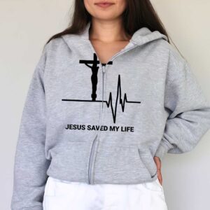 zip hoodie women jesus save